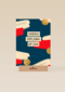 Rood wit blauwe geslaagd kaart met goud