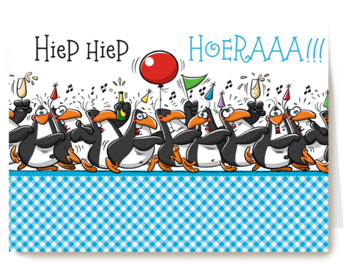 pinguins lopen polonaise