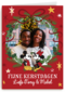 Disney Fotokaart Fijne Kerstdagen Mickey And Friends