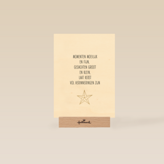 kerstkaart momenten moeilijk