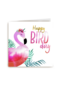 happy bird day van een pelikaan