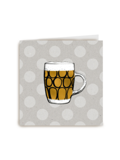 pul bier met stippen