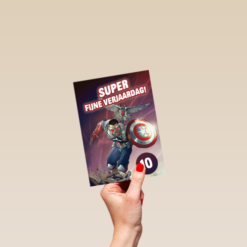 Captain America Superfijne verjaardag