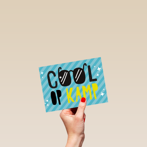 cool op kamp zonnebril