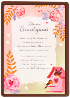 Huwelijksjubileum Zilveren bruidspaar More than Words