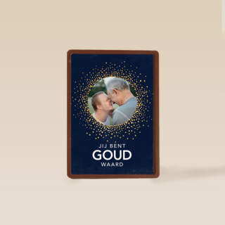 vaderdag fotokaart jij bent goud waard