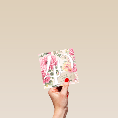 bloemenbang robijnen huwelijk