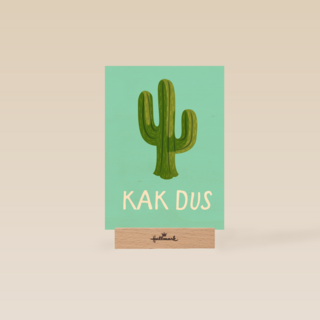 Beterschapskaart grappig Kak dus gezakt