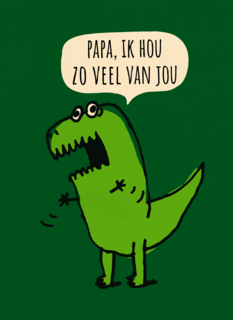 Vaderdag dinosaurus