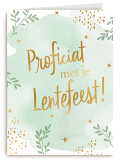 Proficiat met je lentefeest planten