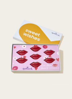 Luxe Gevulde Chocolade Kusjes Een Zoete Kus Door De Brievenbus