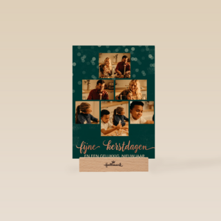 kerstkaart fotokaart kerstboom kaders
