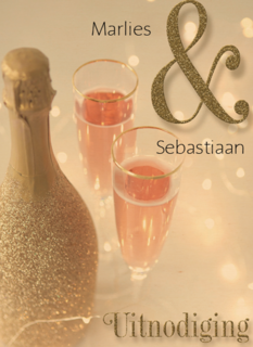 champagne uitnodiging