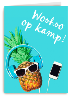 woohoo op kamp ananas