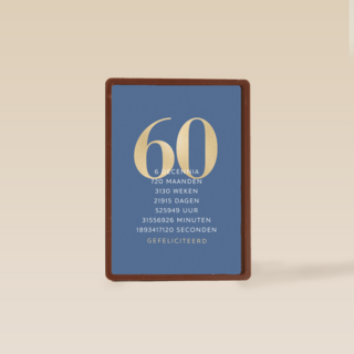verjaardagskaart 60 720 maanden