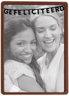 fotokaart vlag gefeliciteerd