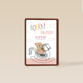 Een klein zusje erbij