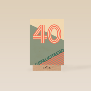 40 jaar gefeliciteerd