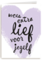 sterktekaart wees extra lief voor jezelf