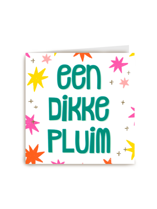 Een dikke pluim