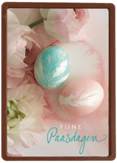 rozen fijne paasdagen kaart