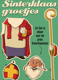 sinterklaaskaart Sinterklaas Groetjes