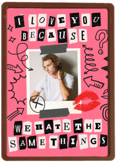 Plakboek valentijn fotokaart