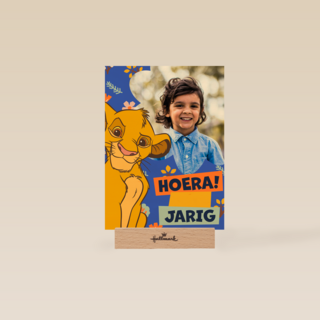 Simba Jarig fotokaart