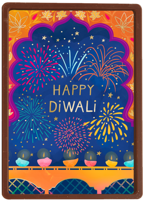 Happy Divali vuurwerk