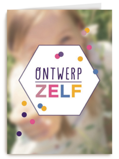 ontwerp het zelf kaart portret