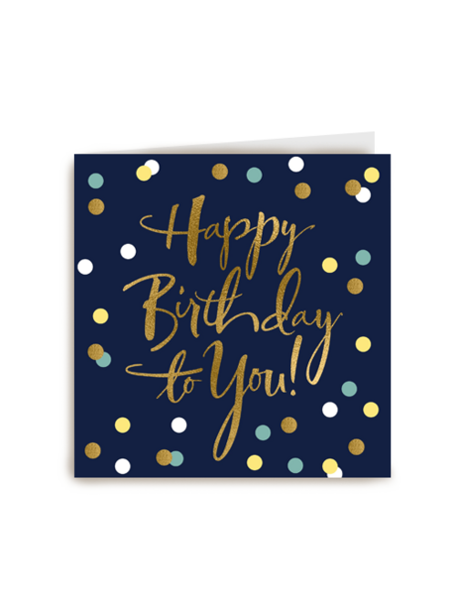 happy birthday classic confetti