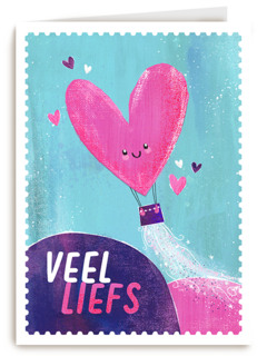 Kinderpostzegels - Veel liefs