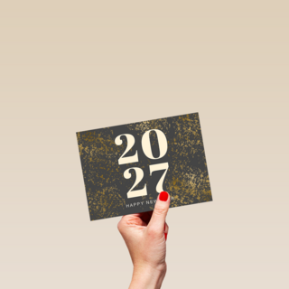 2027 Happy New Year Goud