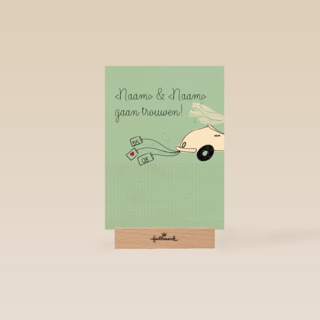 aankondiging trouwen