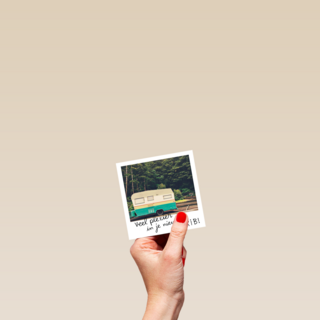 polaroid veel plezier in je nieuwe crib