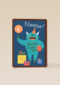 Hoera monsterkaart Happy Birthday