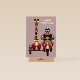 Happy Hippo Giraffe Birthday
