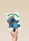 Stitch Aloha op kamp kaart