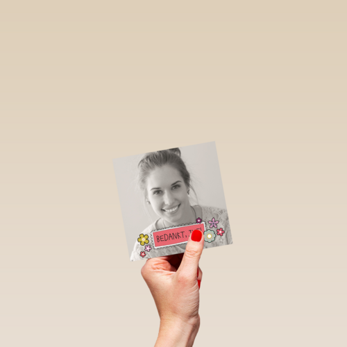 bedankt mijn lieve juf