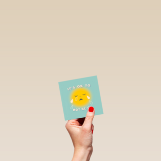 Its ok to no be ok