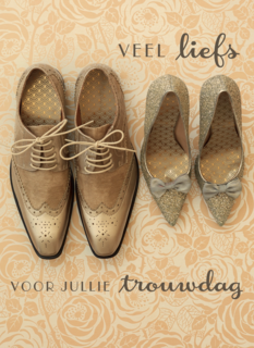 huwelijksjubileum schoenen