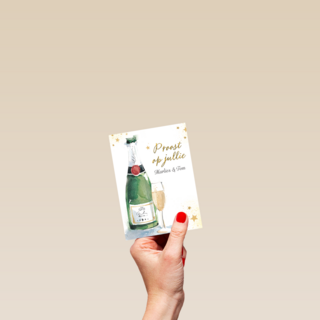 huwelijksjubileum proost op jullie