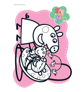 Kleurblok Peppa Pig