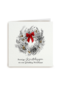 kerstkrans met strik