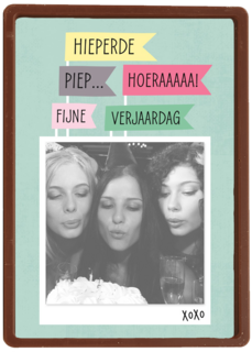 fotokaart hiperdepiep hoeraaaaa fijne verjaardag
