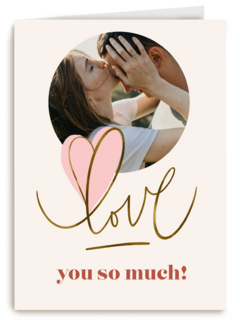Love you so much fotokaart