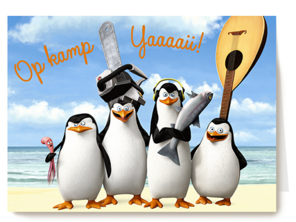 Op kamp yaai Penguins