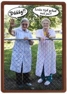 twee dames op leeftijd daaag leuke tijd gehad met jou