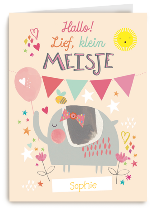 baby dochter hallo lief klein meisje