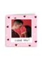 valentijnskaart foto i love you hartjes